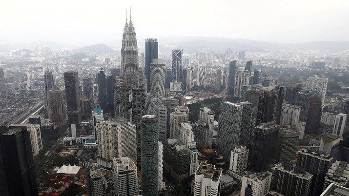 Pemandangan langit kota Kuala Lumpur di Malaysia 7 Februari 2018. REUTERS / Lai Seng Sin