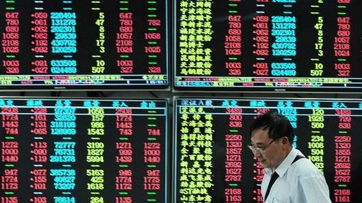 Bursa saham utama kawasan Asia dibuka di zona merah pada perdagangan hari ini.