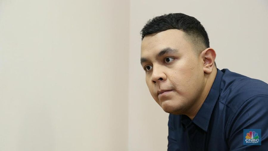 Tulus saat ditemui di Gedung Trans TV, Rabu (15/2/2018). (CNBC Indonesia/ Andrean Kristianto)