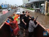 Hujan Deras, Kelapa Gading Banjir