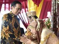 Jokowi Hadiri Pernikahan Putri Mantan Sopirnya