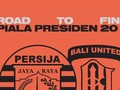 INFOGRAFIS: 'Road to Final' Piala Presiden 2018
