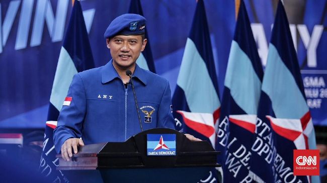 AHY Wakili Demokrat ke Undian Nomor Urut di KPU