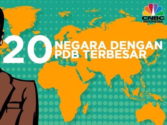 20 Negara dengan PDB Terbesar di Dunia
