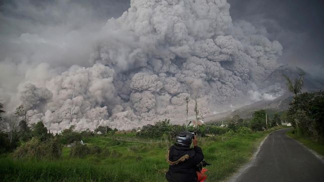 BPBD Karo Tetap Siaga Cegah Dampak Buruk Erupsi Sinabung