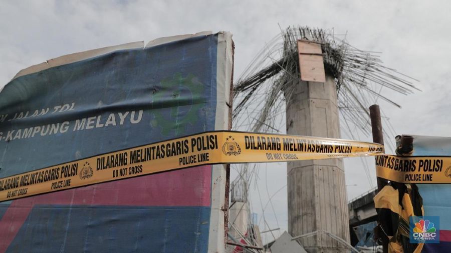 Berikut deretan peristiwa kecelakaan proyek yang ambruk