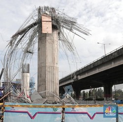 Tiang Tol Becakayu Roboh, Tiga Menteri Gelar Rapat Siang Ini