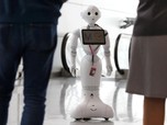 Josie Pepper Robot Humanoid Bandara di Jerman