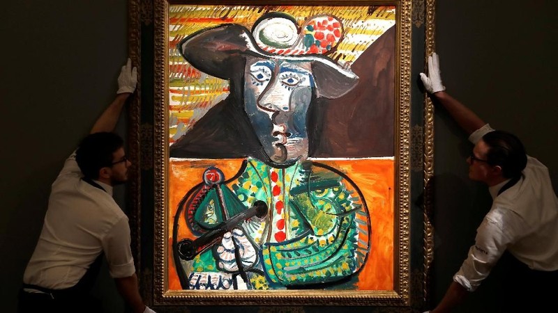 Sejumlah karya lukisan dari seniman ternama ini dilelang di Rumah lelang Sotheby London bernilai hingga ratusan miliar rupiah