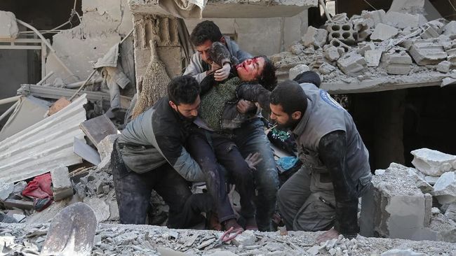 Kronologi Serangan Bertubi-tubi Suriah ke Ghouta Timur