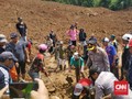 Pencarian Dihentikan, 7 Korban Longsor Brebes Masih Hilang