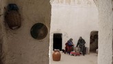 Bentuknya khas, meski konstruksi serupa bisa ditemukan di seberang perbatasan di Libya, sebelah barat daya. (REUTERS/Zohra Bensemra)