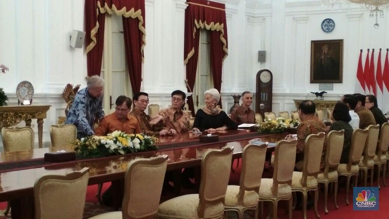 Managing Director IMF Christine Lagarde tiba di Jakarta untuk menindaklanjuti kesiapan Indonesia sebagai tuan rumah IMF-World Bank Annual Meeting 2018.