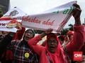 Setelah 9 Bulan, Adu Orasi di Luar Sidang Ahok Terjadi Lagi