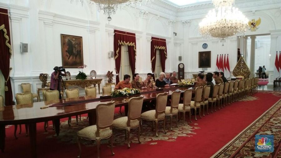 Managing Director IMF Christine Lagarde tiba di Jakarta untuk menindaklanjuti kesiapan Indonesia sebagai tuan rumah IMF-World Bank Annual Meeting 2018.
