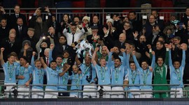 FOTO: Manchester City Juara Piala Liga