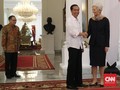 Jokowi Ajak Bos IMF Blusukan ke Pasar dan Rumah Sakit