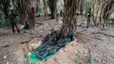 Lebih dari 532 ribu orang melarikan diri, hanya dari dua wilayah di sepanjang perbatasan Uganda pada 2016 dan 2017. (REUTERS/Goran Tomasevic)