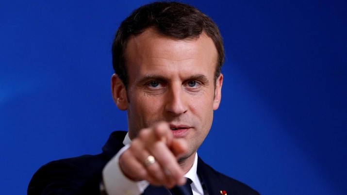 Presiden Prancis Emmanuel Macron menyebut rencana bea impor baja Donald Trump tidak sejalan dengan kesepakatan perdagangan bebas WTO.