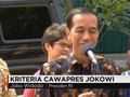 Kriteria Cawapres Jokowi