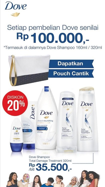 Beli Dove Shampoo Bisa Menang Macbook Sampai iPhone X! Beli Dove Shampoo Bisa Menang Macbook Sampai iPhone X!