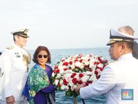 Menteri Susi Ikut Memperingati Perang Selat Sunda