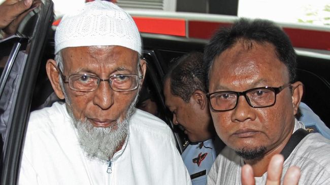 Abu Bakar Ba'asyir Batal Dipindah dari Lapas Gunung Sindur