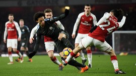 FOTO: Manchester City Kembali Kalahkan Arsenal