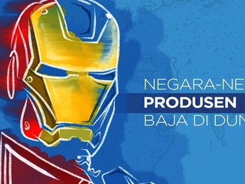 Ini Dia Negara Produsen Baja Terbesar Dunia