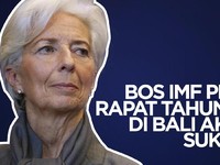VIDEO: Bos IMF Pede Rapat Tahunan di Bali Akan Sukses