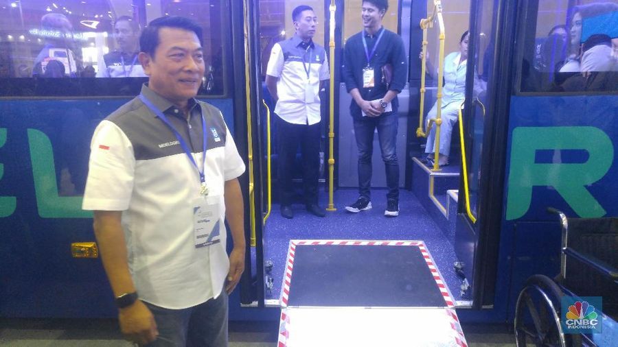 Bus listrik ini siap diproduksi sebanyak 100 unit/bulan.