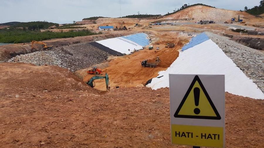 Kementerian PUPR tengah menyelesaikan pembangunan Bendungan Sei Gong di Pulau Galang, Kepulauan Riau.