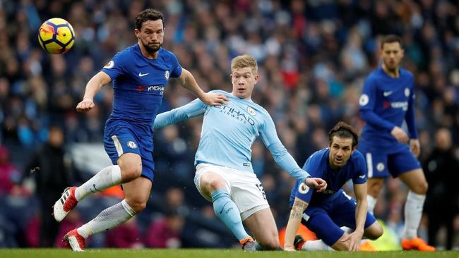 Prediksi Chelsea vs Manchester City di Community Shield 2018