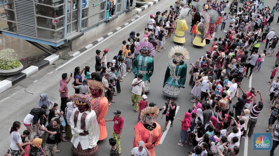 Karnaval Cap Go Meh Glodok menjadi wadah wadah pertukaran budaya, tidak hanya bagi etnis Tionghoa.