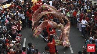 FOTO: Kemeriahan Karnaval Cap Go Meh Jakarta