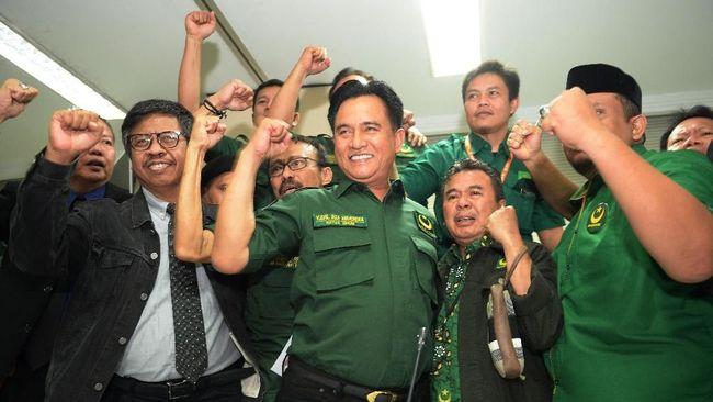 Menang Gugatan, PBB Ambil Nomor Urut di KPU Nanti Malam