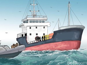 Tim Gabungan Sergap Kapal Bawa 1,3 Ton Ketamin di Perairan Bintan