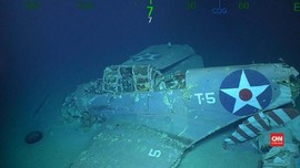 VIDEO: Kapal Induk Lexington Bekas Perang Dunia II Ditemukan