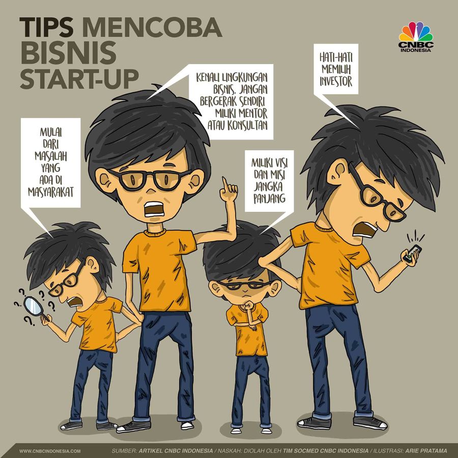 Memulai startup tidak mudah lho. Ini tipsnya.