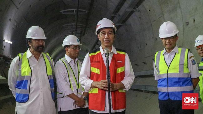Duduk Bareng AIIB, Jokowi Bahas MRT dan Proyek Infrastruktur
