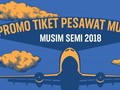 INFOGRAFIS: Promo Tiket Pesawat Murah Musim Semi 2018