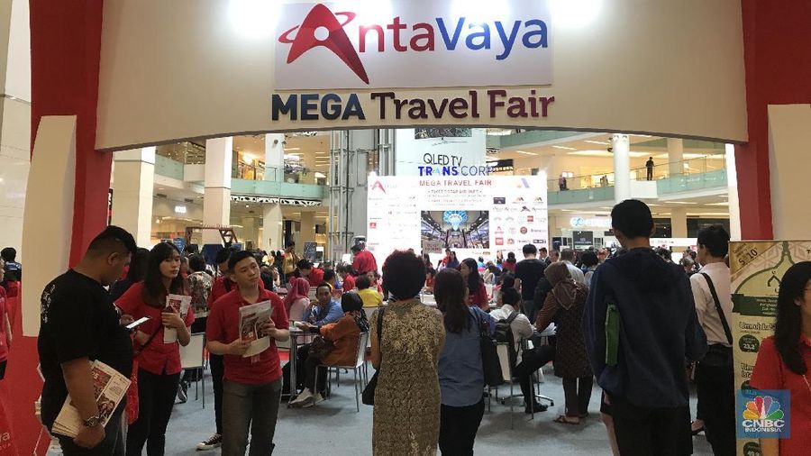 Pameran wisata Mega Travel Fair menawarkan tiket murah, dan menargetkan transaksi Rp 100 miliar dari pameran ini
