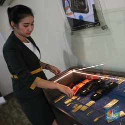 Duh! Emas Antam Makin Tenggelam Di Level Terendah 6 Bulan