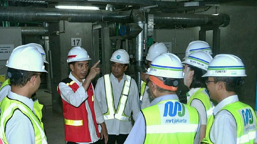 Presiden menyatakan bahwa peninjauan tersebut penting dilakukan untuk memastikan proyek MRT selesai tepat waktu, yakni pada bulan Maret 2019 mendatang.