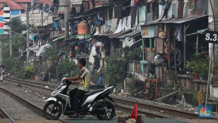 angka kemiskinan (CNBC Indonesia/Andrean Kristianto)