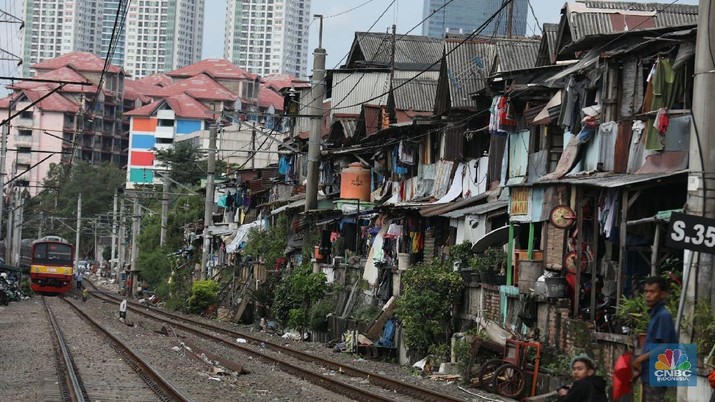 angka kemiskinan (CNBC Indonesia/Andrean Kristianto)