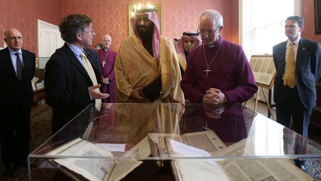 Putra Mahkota Arab Saudi Janji Promosikan Toleransi Beragama