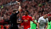 Manajer Manchester United Jose Mourinho memainkan Marcus Rashford untuk kali pertama menjadi starter sejak Boxing Day Desember 2017. Rashford dimainkan Mourinho setelah Paul Pogba cedera. (Reuters/Jason Cairnduff)