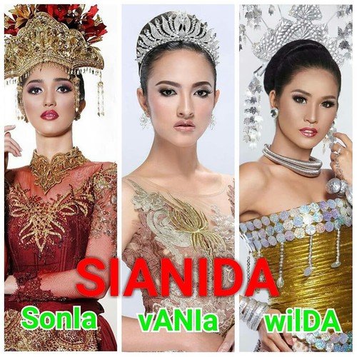 Pesona Trio Sianida, Pemenang Top 3 Puteri Indonesia 2018 