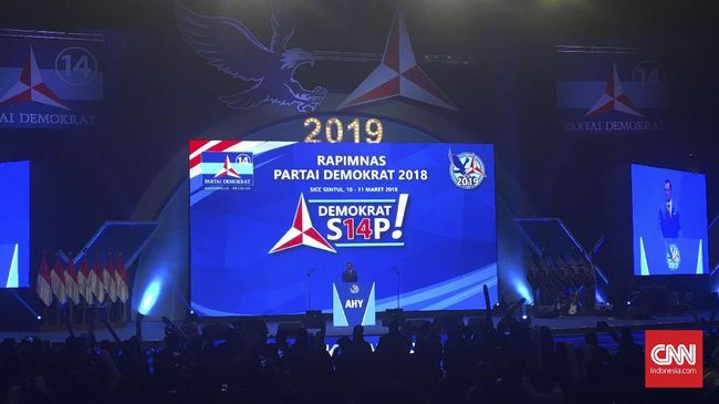 Tanpa Kejutan, Orasi Politik AHY soal Target Menang Demokrat